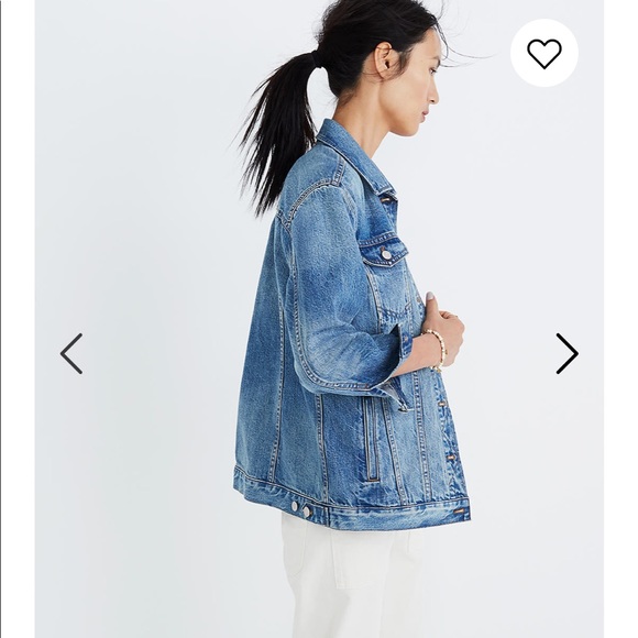 Madewell Oversized Jean Jacket Capstone 